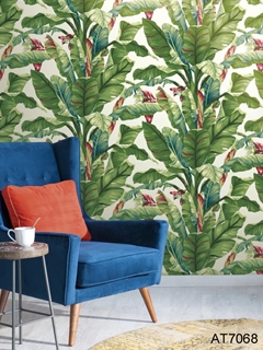 bring paradise home with tropical print wallpaper - great deals on tropical wallpaper now