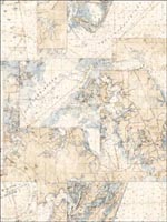 Maps Wallpaper TH34702 by Pelican Prints Wallpaper for sale at Wallpapers To Go