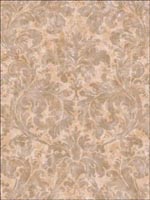 Damask Wallpaper WC51306 by Seabrook Wallpaper for sale at Wallpapers To Go
