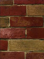 Brick Wallpaper BG21586 by Norwall Wallpaper for sale at Wallpapers To Go