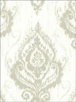 Ikat Damask Wallpaper JA32410 by Pelican Prints Wallpaper for sale at Wallpapers To Go