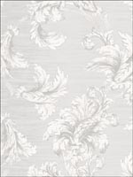 Vesper Acanthus Wallpaper CM10609 by Seabrook Wallpaper for sale at Wallpapers To Go