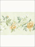 Floral Border PP79473 by Norwall Wallpaper for sale at Wallpapers To Go