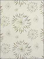 Dandelion White Taupe Multipurpose Fabric GWF2619111 by Groundworks Fabrics for sale at Wallpapers To Go