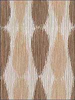 Ikat Drops Taupe Upholstery Fabric GWF2927116 by Groundworks Fabrics for sale at Wallpapers To Go