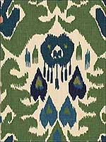 Marco Polo Green Navy Multipurpose Fabric 2012144350 by Lee Jofa Fabrics for sale at Wallpapers To Go