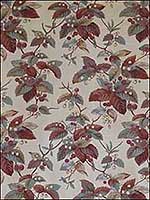 Dereham Red Blue Multipurpose Fabric BFC3501913 by Lee Jofa Fabrics for sale at Wallpapers To Go