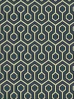 Hexagonal House Blue Opal Upholstery Fabric 339405 by Kravet Fabrics for sale at Wallpapers To Go