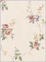 Roses Wallpaper CN24623 by Norwall Wallpaper for sale at Wallpapers To Go