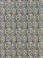 Gleniffer Black and Grey Fabric F985021 by Thibaut Fabrics for sale at Wallpapers To Go