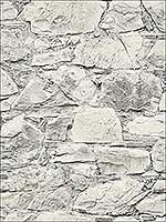 Natural Stone Wall Wallpaper IR50700 by Pelican Prints Wallpaper for sale at Wallpapers To Go