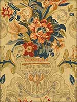 Aylesbury Vase Document Fabric 173841 by Schumacher Fabrics for sale at Wallpapers To Go