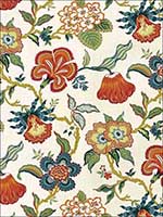 Hothouse Flowers Spark Fabric 174031 by Schumacher Fabrics for sale at Wallpapers To Go