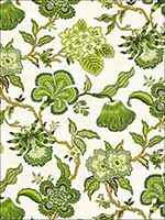 Hothouse Flowers Verdance Fabric 174032 by Schumacher Fabrics for sale at Wallpapers To Go