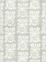 Jakarta Linen Print Slate Fabric 174632 by Schumacher Fabrics for sale at Wallpapers To Go