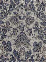 Shalimar Sheer Indigo Fabric 175410 by Schumacher Fabrics for sale at Wallpapers To Go