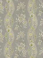 Le Castellet Grisaille And Jonquil Fabric 175981 by Schumacher Fabrics for sale at Wallpapers To Go