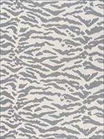 Tigris Graphite Fabric 176392 by Schumacher Fabrics for sale at Wallpapers To Go
