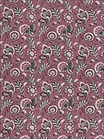 Ursula Mulberry Fabric 176442 by Schumacher Fabrics for sale at Wallpapers To Go