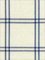 Luberon Plaid Indigo Fabric 55715 by Schumacher Fabrics for sale at Wallpapers To Go