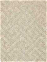 Lorient Fret Greige Fabric 65020 by Schumacher Fabrics for sale at Wallpapers To Go