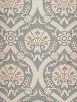 Taza Damask Dusk Fabric 65770 by Schumacher Fabrics for sale at Wallpapers To Go