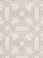 Cordoba Embroidery Pearl Fabric 67572 by Schumacher Fabrics for sale at Wallpapers To Go