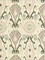 Turkestan Embroidery Moonstone Fabric 67870 by Schumacher Fabrics for sale at Wallpapers To Go
