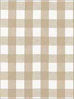 Key West Check Sahara Fabric 68017 by Schumacher Fabrics for sale at Wallpapers To Go