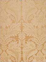 Bennet Silk Damask Travertine Fabric 63733 by Schumacher Fabrics for sale at Wallpapers To Go