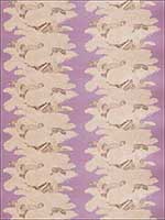 Les Plumes Chintz Lavender Fabric 5362101 by Vervain Fabrics for sale at Wallpapers To Go