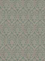 Cathar Linen Damask Lagoon Fabric 5408507 by Vervain Fabrics for sale at Wallpapers To Go