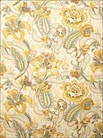Fleur Exotique Maize Fabric 576901 by Vervain Fabrics for sale at Wallpapers To Go