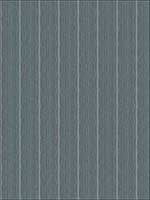 Fulham Stripe Blue Topaz Fabric 4534001 by Stroheim Fabrics for sale at Wallpapers To Go