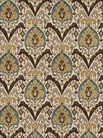 Tashkent Malachite Fabric 4535202 by Stroheim Fabrics for sale at Wallpapers To Go