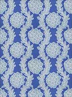 Peony Periwinkle Blue Fabric 4688001 by Stroheim Fabrics for sale at Wallpapers To Go