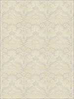 Civray Damask Opalescent Fabric 5405701 by Stroheim Fabrics for sale at Wallpapers To Go