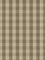 Biron Strie Check Cafe Fabric 6341402 by Stroheim Fabrics for sale at Wallpapers To Go