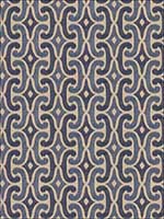 Symbol Sapphire Fabric 6440401 by Fabricut Fabrics for sale at Wallpapers To Go