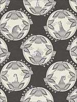 Ardmore Cameos Black And White Wallpaper 1099043 by Cole and Son Wallpaper for sale at Wallpapers To Go