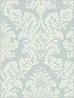 Damask Glitter Wallpaper UK10482 by Seabrook Wallpaper for sale at Wallpapers To Go