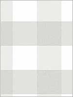 Selah Light Grey Gingham Wallpaper 311512531 by Chesapeake Wallpaper for sale at Wallpapers To Go