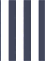 Striped Navy and White Wallpaper G67523 by Galerie Wallpaper for sale at Wallpapers To Go