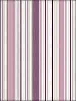 Multi Striped Purple Lavender and White Wallpaper G67531 by Galerie Wallpaper for sale at Wallpapers To Go