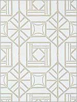 Shoji Panel Aqua Wallpaper T75519 by Thibaut Wallpaper for sale at Wallpapers To Go