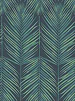 Paradise Tropic Midnight Wallpaper MB30004 by Seabrook Wallpaper for sale at Wallpapers To Go