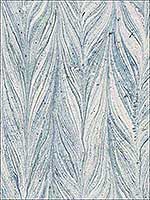 Ebru Marble Metallic Bright Blue Wallpaper Y6230803 by Antonina Vella Wallpaper for sale at Wallpapers To Go