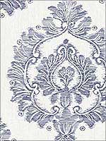 Damascus Indigo Wallpaper WBP10502 by Winfield Thybony Wallpaper for sale at Wallpapers To Go