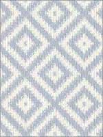 Ikat Diamond Serenity Wallpaper WBP10812 by Winfield Thybony Wallpaper for sale at Wallpapers To Go