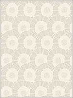 Coco Bloom White Off White Wallpaper CA1556 by Antonina Vella Wallpaper for sale at Wallpapers To Go
